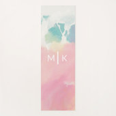 Monogramm |, was ich nach dem Wecken sah Yogamatte (Vorderseite)