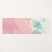 Monogramm |, was ich nach dem Wecken sah Yogamatte (Vorderseite (Horizontal))