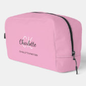 Monogramm Waschbeutel (Rechte Ecke)