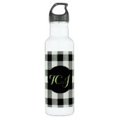 Monogramm-Wasser-Flasche Trinkflasche (Vorderseite)