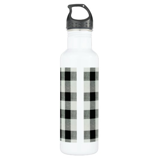 Monogramm-Wasser-Flasche Trinkflasche (Rückseite)