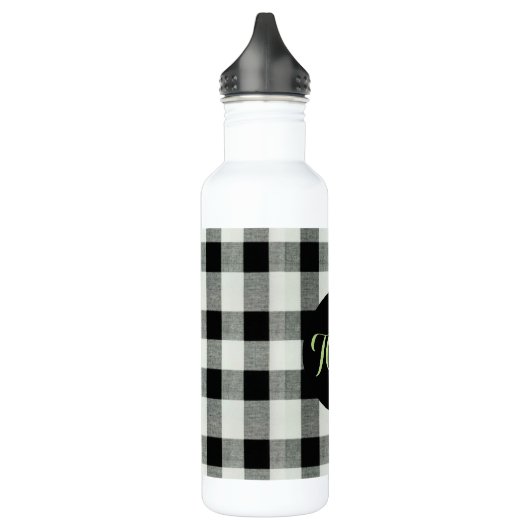 Monogramm-Wasser-Flasche Trinkflasche (Links)