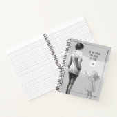 Monogramm Watercolor Trauma Motivierend Notizblock (Innenseite)