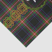 Monogramm Watt Tartan Seidenpapier (Ausschnitt)