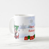 Monogramm-Weihnachtsschale Z Kaffeetasse (Vorderseite Links)