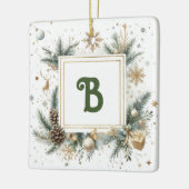 Monogramm Weihnachtsschmuck (Links)