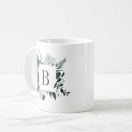 Monogramm Wildwald Kaffeetasse (Vorderseite Links)