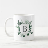 Monogramm Wildwald Kaffeetasse (Links)