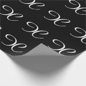 MONOGRAMM X GESCHENKPAPIER (Ecke)