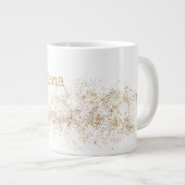 Monogramm "X" Jumbo-Tasse Soup Ice Cream (Vorderseite Rechts)