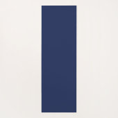 Monogramm Yoga Mat Blauer Fraktal Yogamatte (Rückseite)