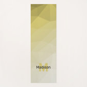 Monogramm Yogamatte (Vorderseite)