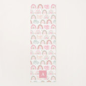 Monogramm Yogamatte (Vorderseite)