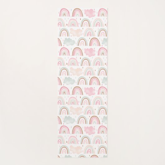 Monogramm Yogamatte (Rückseite)