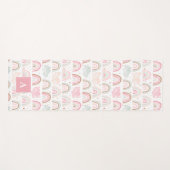 Monogramm Yogamatte (Vorderseite (Horizontal))