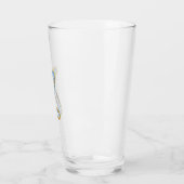Monogramm Z - 16 oz Glas (Links)