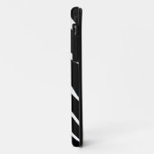 Monogramm: Zebra-Fall Case-Mate iPhone Hülle (Hinten/Links)