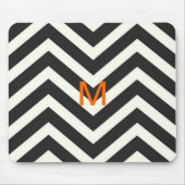 Monogramm Zickzack MousePad (Vorne)
