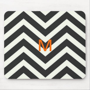 Monogramm Zickzack MousePad
