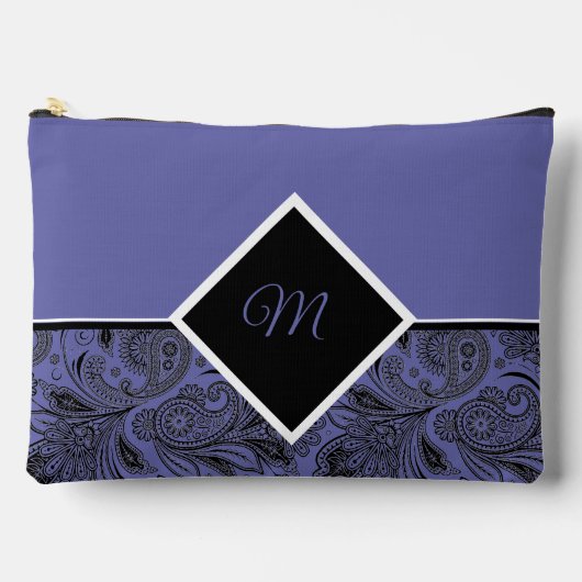 Monogramm Zubehörtasche (Vorderseite)