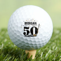 Monogramm zum 50. Geburtstag