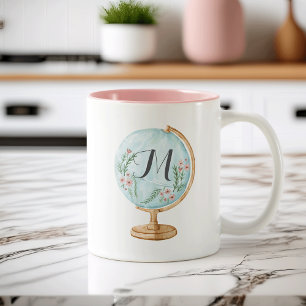 Monogramm Zweifarbige Tasse