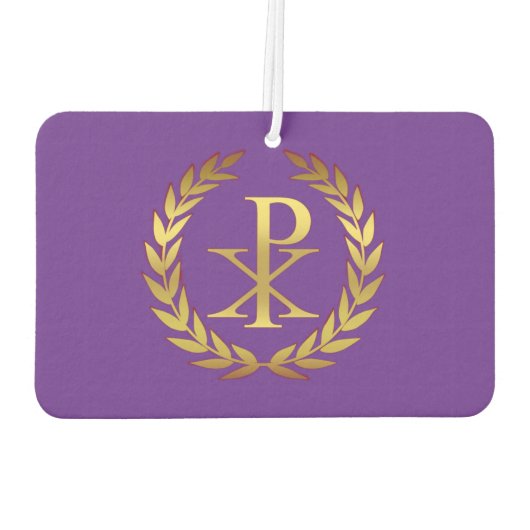 Monogramma Christi per Odoramentum Autolufterfrischer (Rückseite)