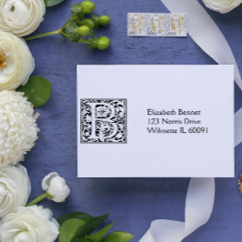 Monogrammadresse Permastempel
