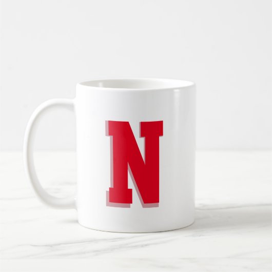 Monogrammatikalisch Kaffeetasse (Links)
