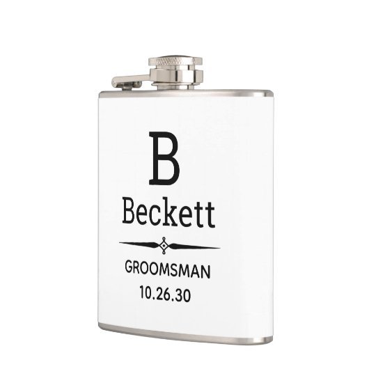 Monogrammatiker Flachmann (Links)