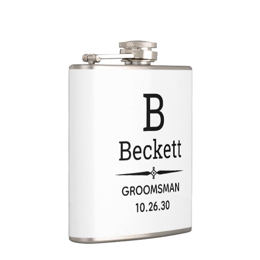 Monogrammatiker Flachmann (Rechts)