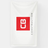 Monogrammbau am Roten Platz, Auftragnehmer Banner (Vertikal)