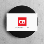 Monogrammbauweise auf dem Roten Platz, elektrisch Visitenkarte