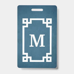 Monogrammdesign Ausweis