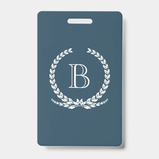 Monogrammdesign Ausweis (Vorderseite)