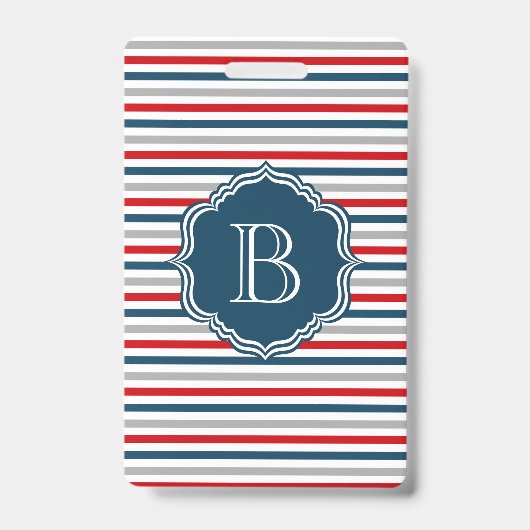 Monogrammdesign Ausweis (Vorderseite)