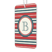 Monogrammdesign Autolufterfrischer (Links)