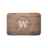 Monogrammdesign Badematte (Vorderseite)