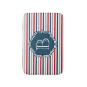 Monogrammdesign Badematte (Vorderseite Vertikal)