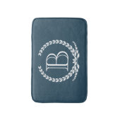 Monogrammdesign Badematte (Vorderseite Vertikal)