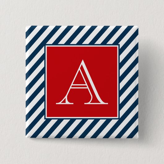 Monogrammdesign Button (Vorderseite)