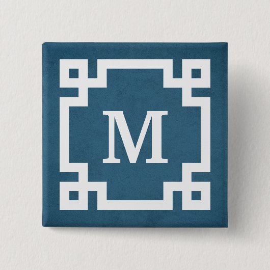 Monogrammdesign Button (Vorderseite)