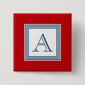 Monogrammdesign Button (Vorderseite)