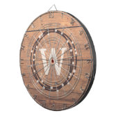 Monogrammdesign Dartscheibe (Vorderseite rechts)