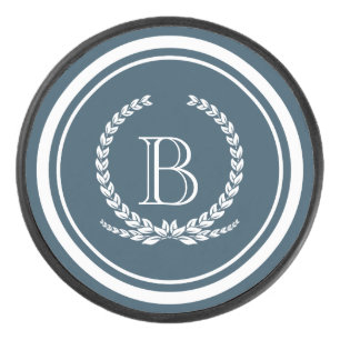 Monogrammdesign Eishockey Puck