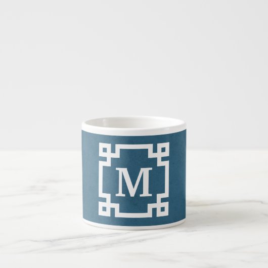 Monogrammdesign Espressotasse (Vorderseite)
