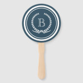 Monogrammdesign Fächer (Rückseite)