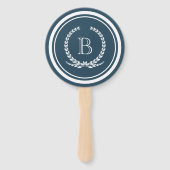 Monogrammdesign Fächer (Vorderseite)