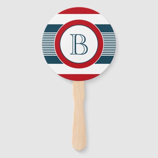 Monogrammdesign Fächer (Vorderseite)