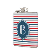 Monogrammdesign Flachmann (Links)